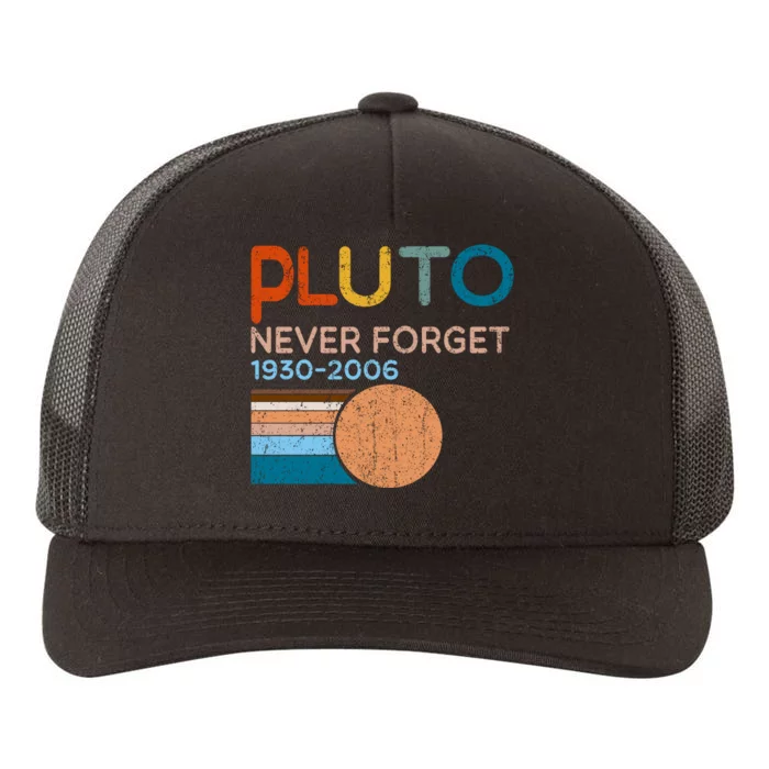 Pluto Never Forget 1930 2006 Yupoong Adult 5-Panel Trucker Hat