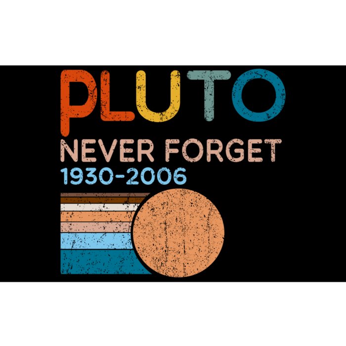 Pluto Never Forget 1930 2006 Bumper Sticker