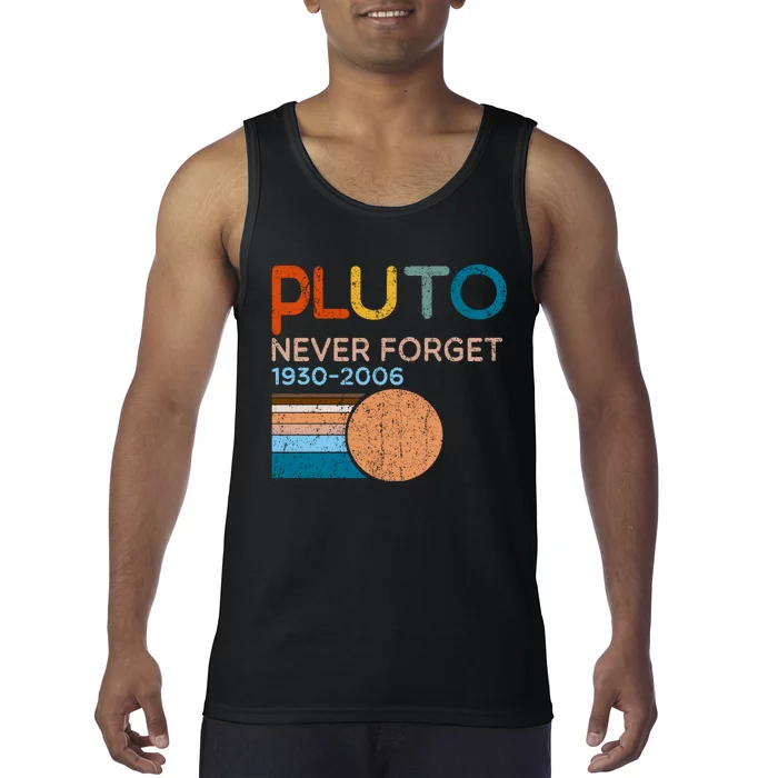 Pluto Never Forget 1930 2006 Tank Top