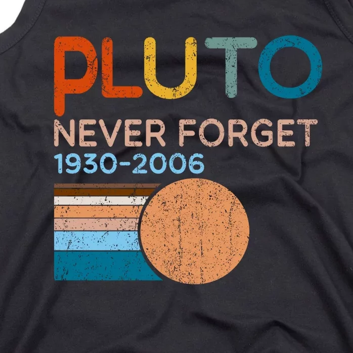 Pluto Never Forget 1930 2006 Tank Top