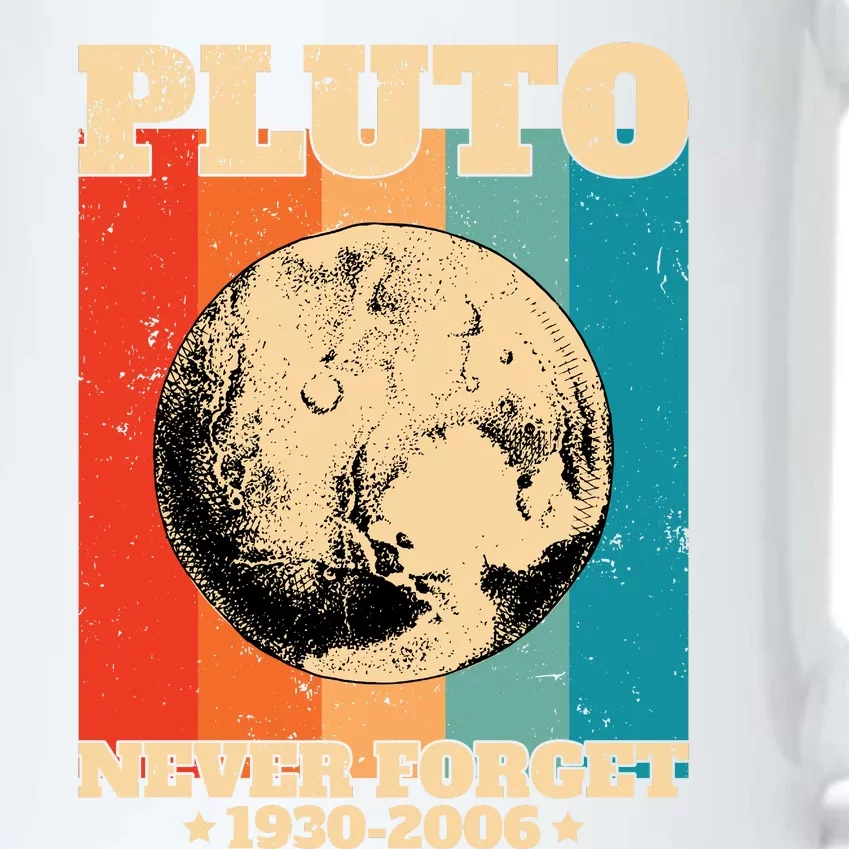 Pluto Never Forget 1930 2006 Black Color Changing Mug