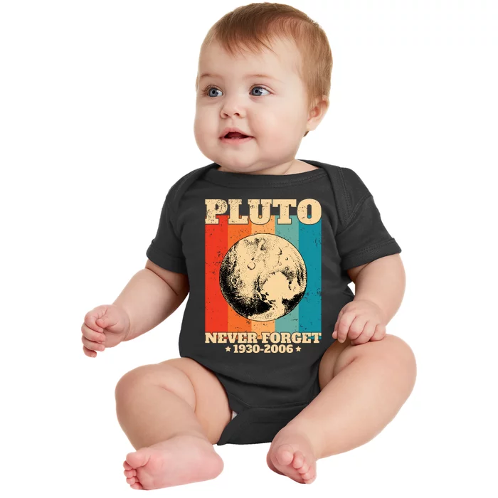 Pluto Never Forget 1930 2006 Baby Bodysuit