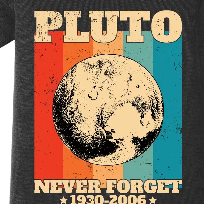 Pluto Never Forget 1930 2006 Baby Bodysuit