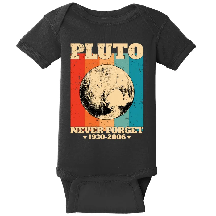 Pluto Never Forget 1930 2006 Baby Bodysuit