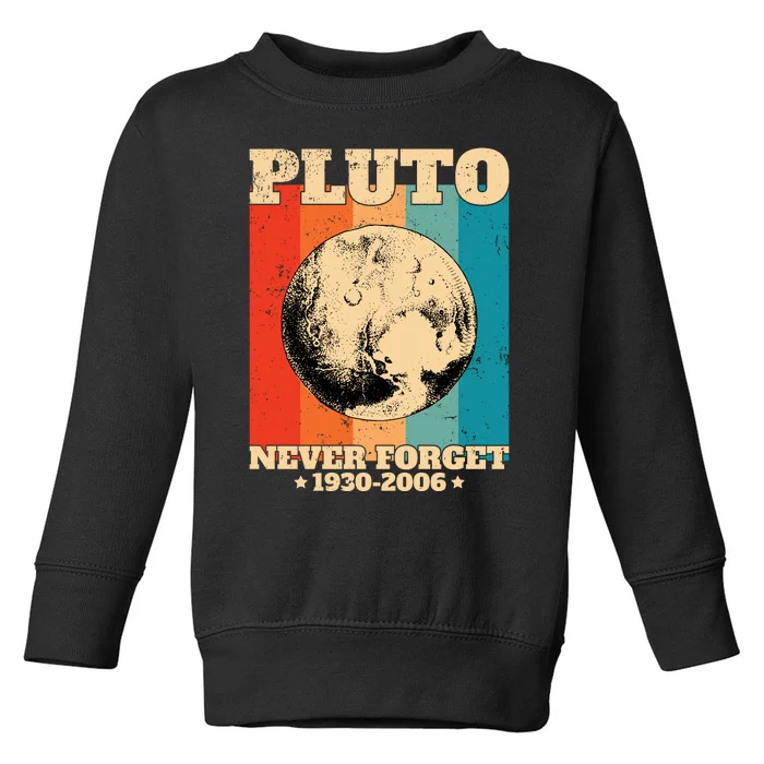 Pluto Never Forget 1930 2006 Toddler Sweatshirt