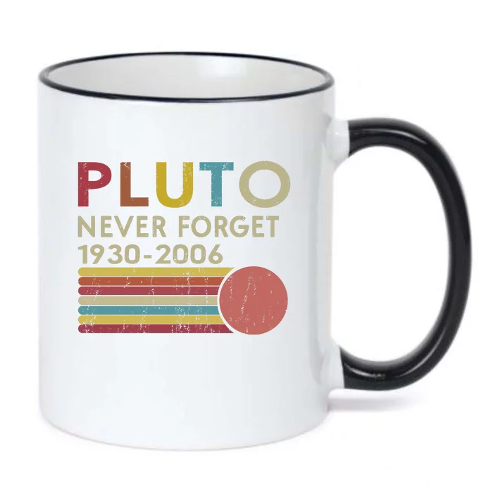 Pluto Never Forget 1930 Black Color Changing Mug