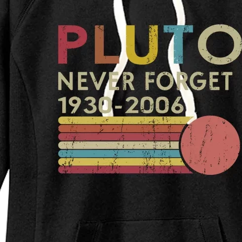 Pluto Never Forget 1930 Women's Fleece Hoodie