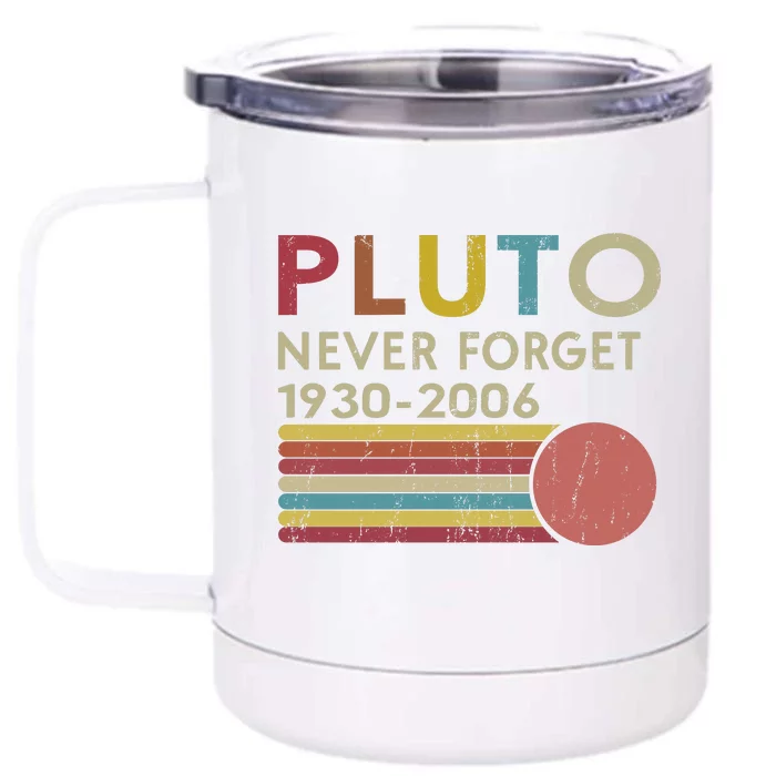 Pluto Never Forget 1930 Front & Back 12oz Stainless Steel Tumbler Cup