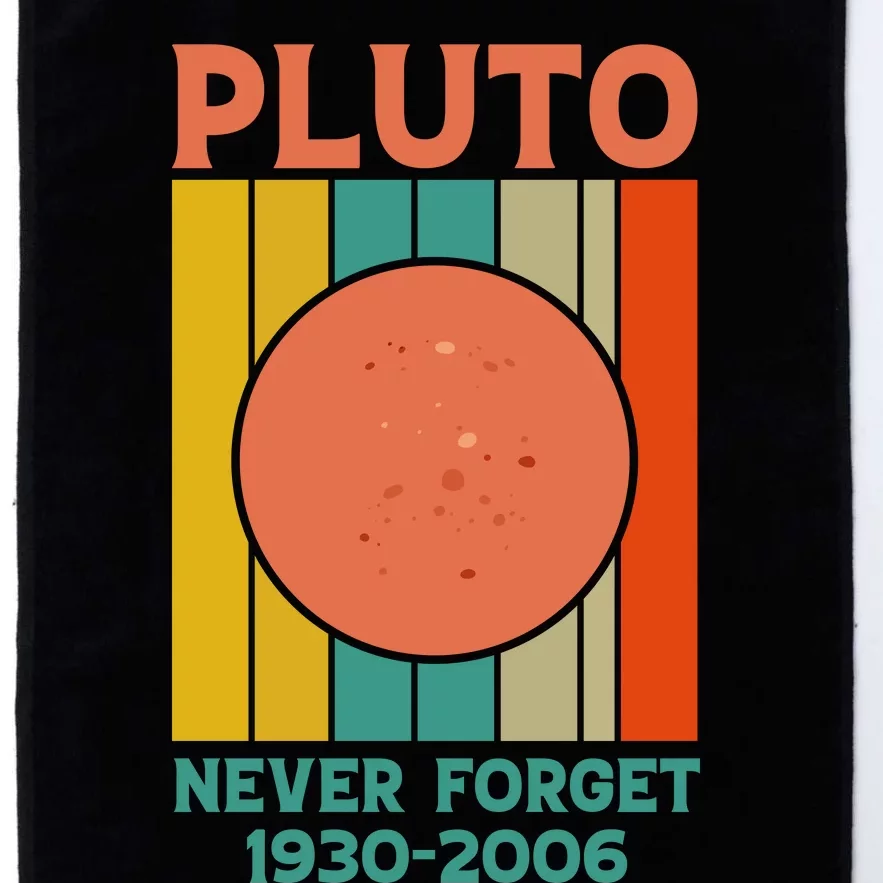 Pluto Never Forget T Platinum Collection Golf Towel