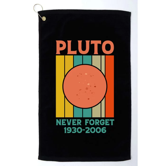 Pluto Never Forget T Platinum Collection Golf Towel