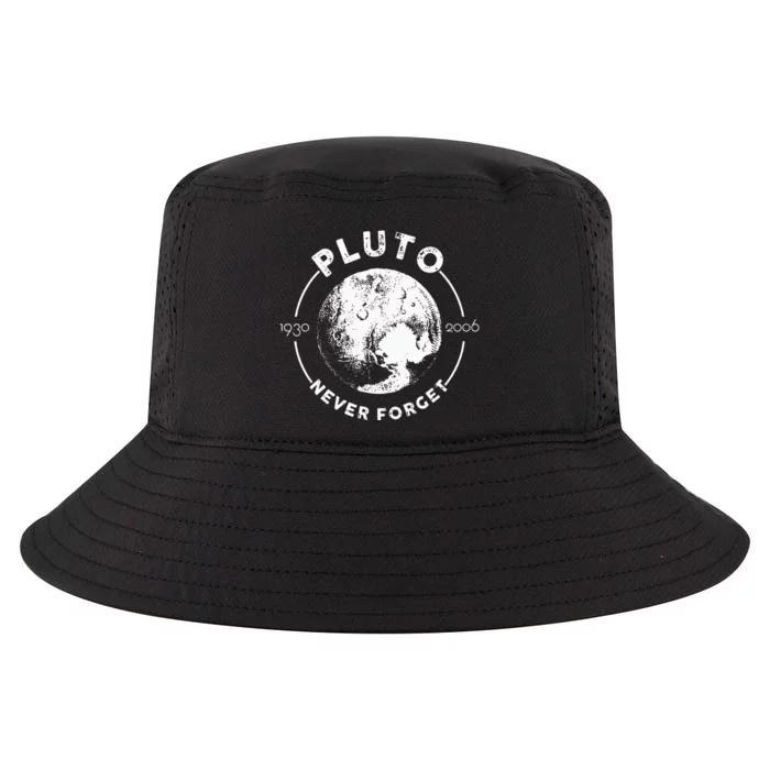 Pluto Never Forget 1930 2006 Planet Space Science Astronomy Cool Comfort Performance Bucket Hat