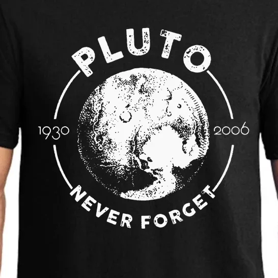 Pluto Never Forget 1930 2006 Planet Space Science Astronomy Pajama Set