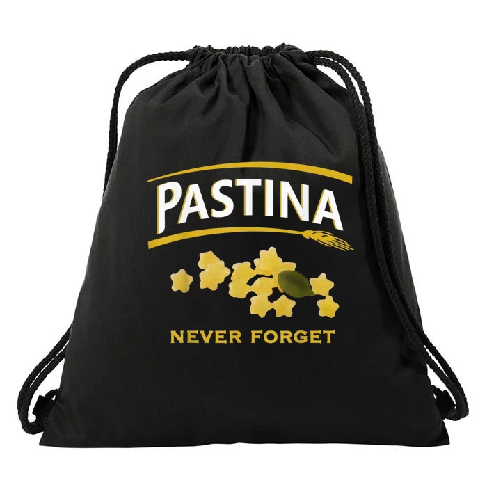 Pastina Never Forget Drawstring Bag