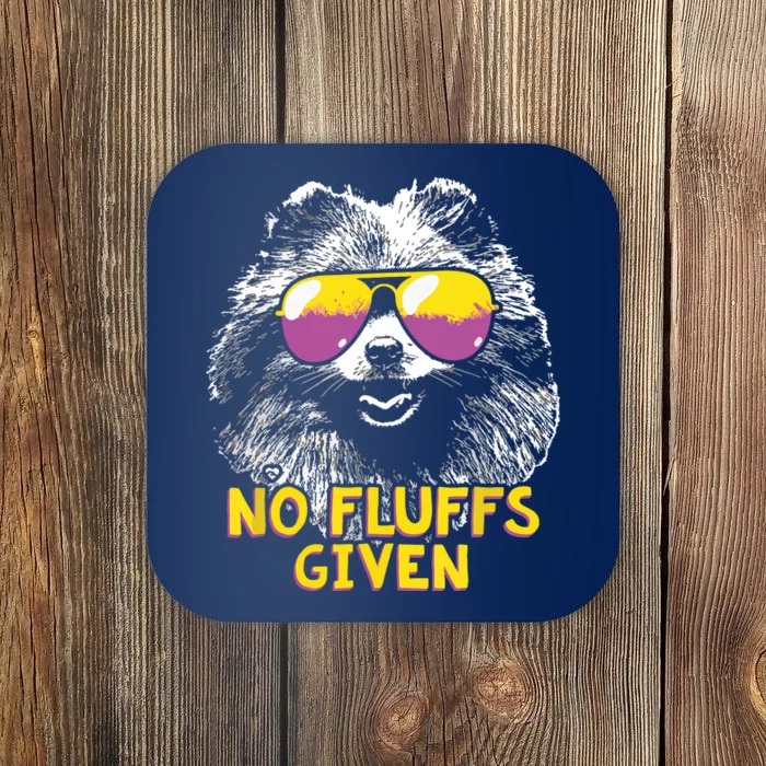 Pomeranian No Fluffs Funny Coaster