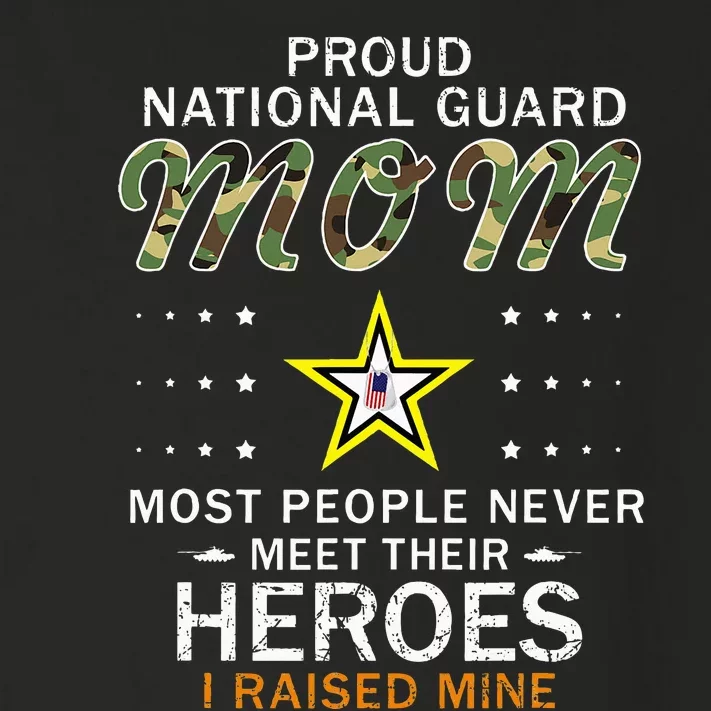 Proud National Guard Mom I Raised My Heroes Camouflage Army Toddler Long Sleeve Shirt