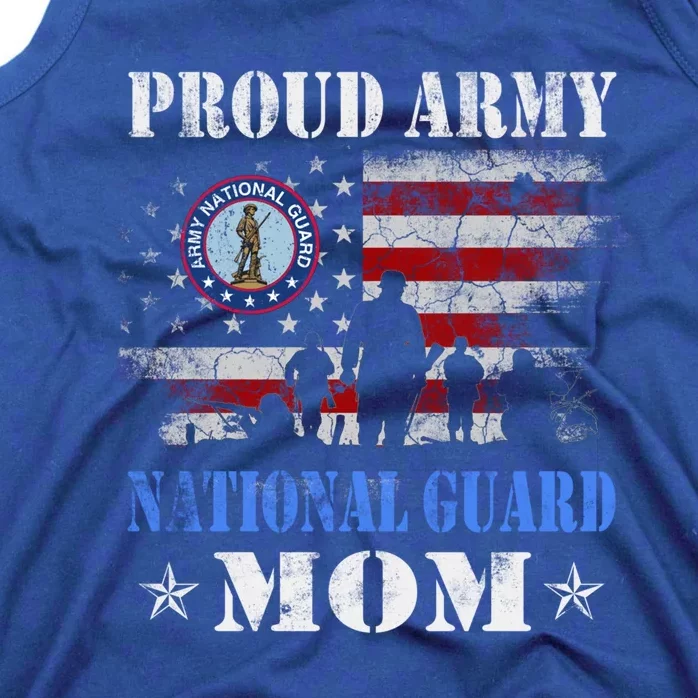 Proud National Guard Mom Veterans Day Gift Tank Top