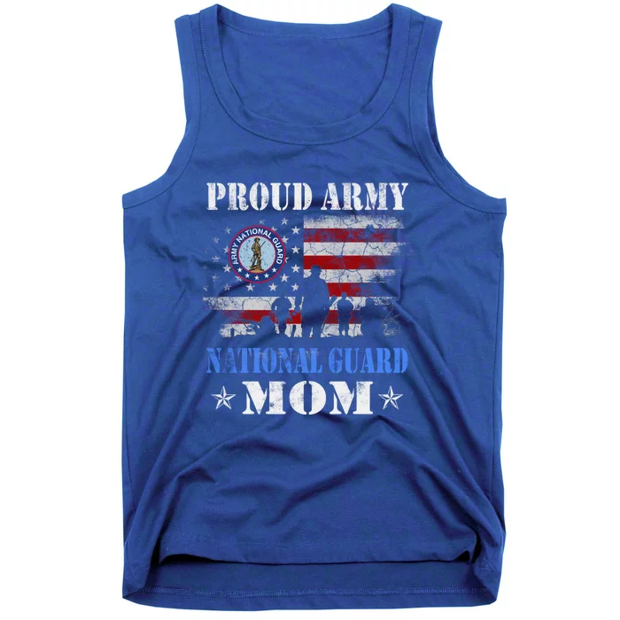 Proud National Guard Mom Veterans Day Gift Tank Top