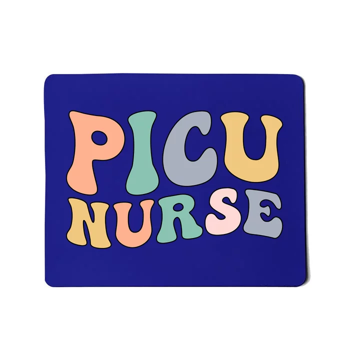 Picu Nurse Groovy Pediatric Intensive Care Unit Gift Mousepad