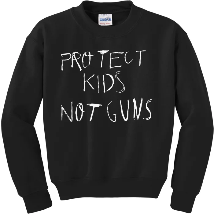 Protect Not Guns Kids Sweatshirt