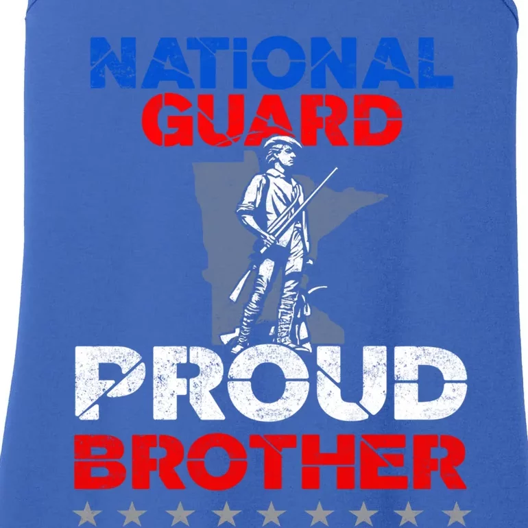 Proud National Guard Brother Gift Military Great Gift Ladies Essential Tank