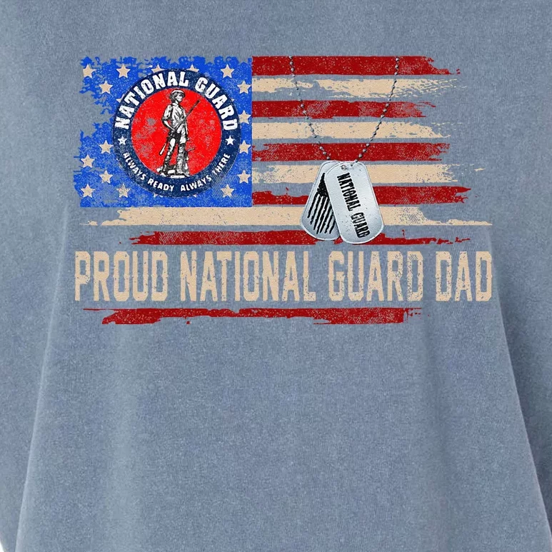 Proud National Guard Graduation Proud National Guard Dad Garment-Dyed Women's Muscle Tee