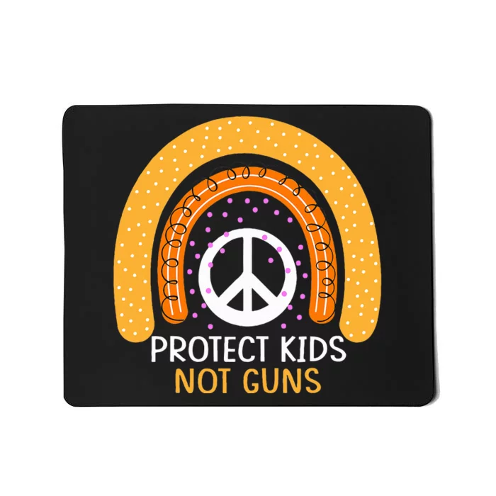 Protect Not Guns Rainbow AntiGun Gun Control Awareness Mousepad