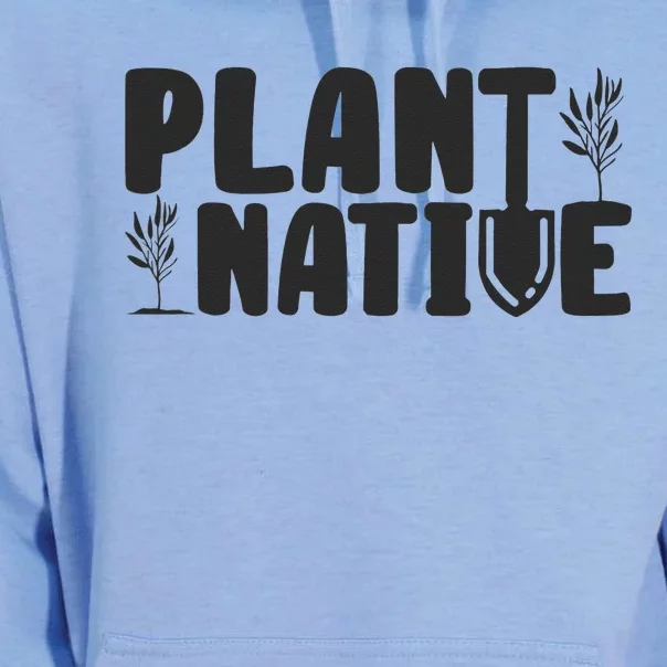 Plant Native Gardener Plants Lover Botanical Botany Unisex Surf Hoodie