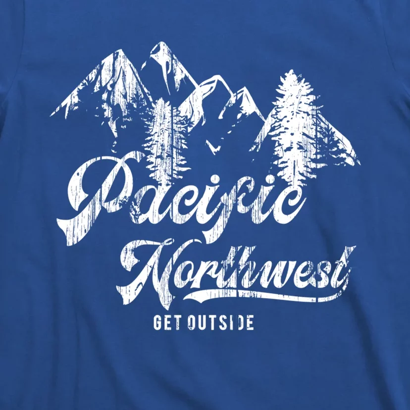 Pacific Northwest Get Outside Gift Cascadia Pnw T-Shirt