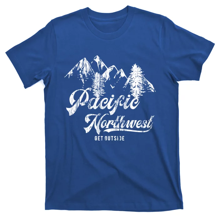 Pacific Northwest Get Outside Gift Cascadia Pnw T-Shirt