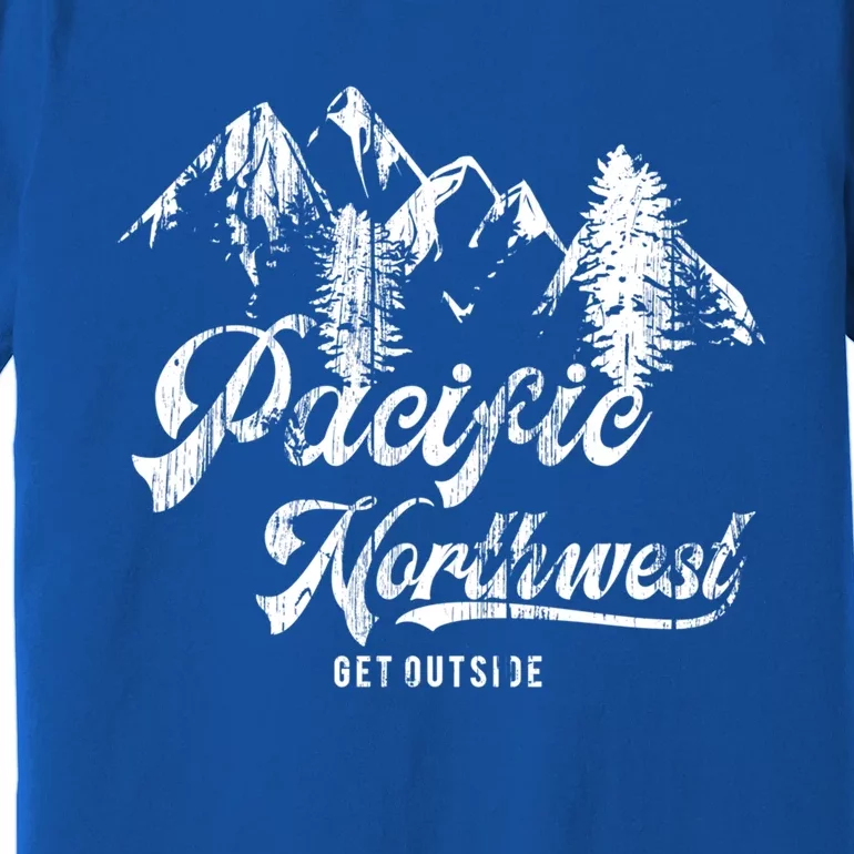 Pacific Northwest Get Outside Gift Cascadia Pnw Premium T-Shirt