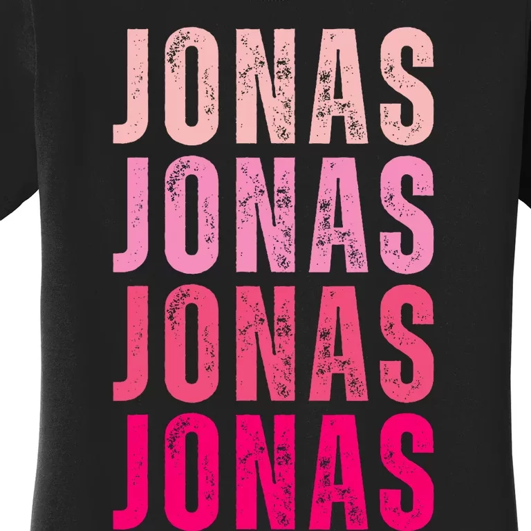 Personalized Name Jonas I Love Jonas Women's T-Shirt