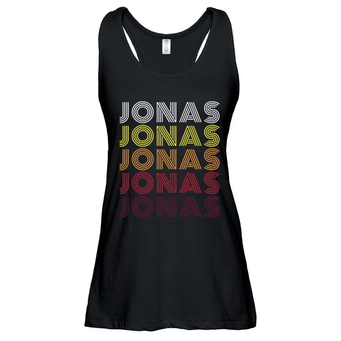 Personalized Name Jonas Vintage Jonas Ladies Essential Flowy Tank