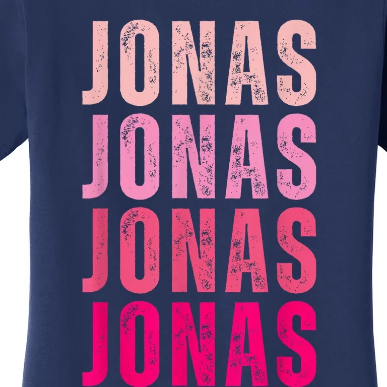 Personalized Name Jonas I Love Jonas Women's T-Shirt