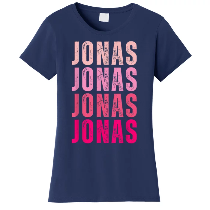 Personalized Name Jonas I Love Jonas Women's T-Shirt