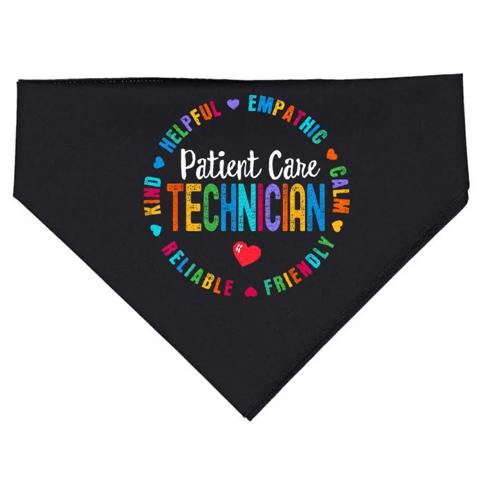 PCU Nurse Job Title Vintage USA-Made Doggie Bandana