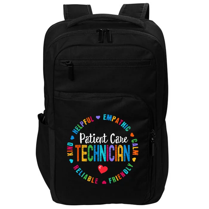 PCU Nurse Job Title Vintage Impact Tech Backpack