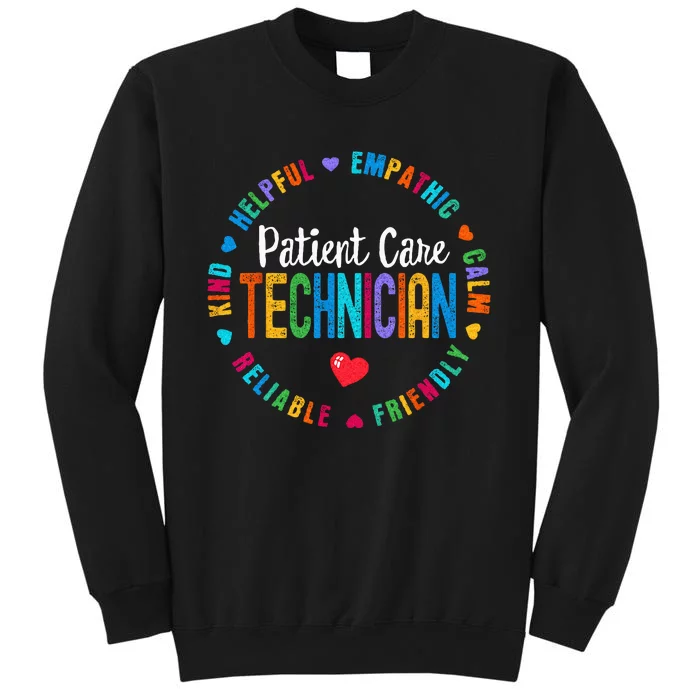 PCU Nurse Job Title Vintage Tall Sweatshirt