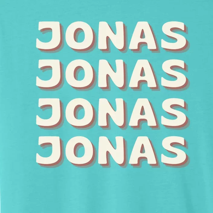 Personalized Name Jonas I Love Jonas ChromaSoft Performance T-Shirt