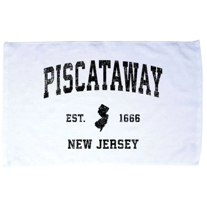 Piscataway New Jersey Nj Vintage Sports Microfiber Hand Towel