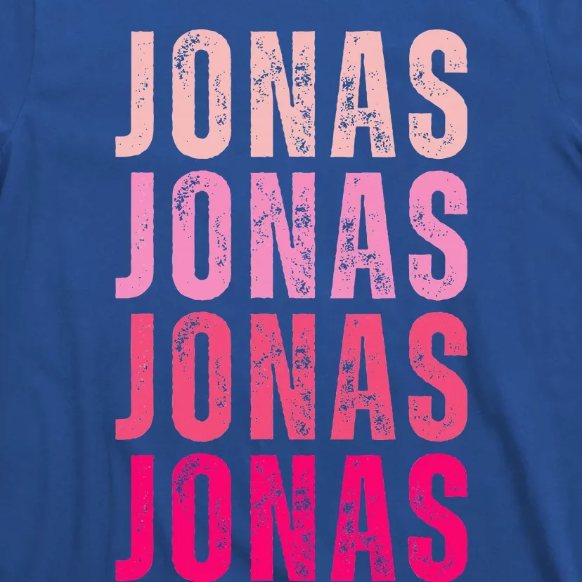 Personalized Name Jonas I Love Jonas T-Shirt