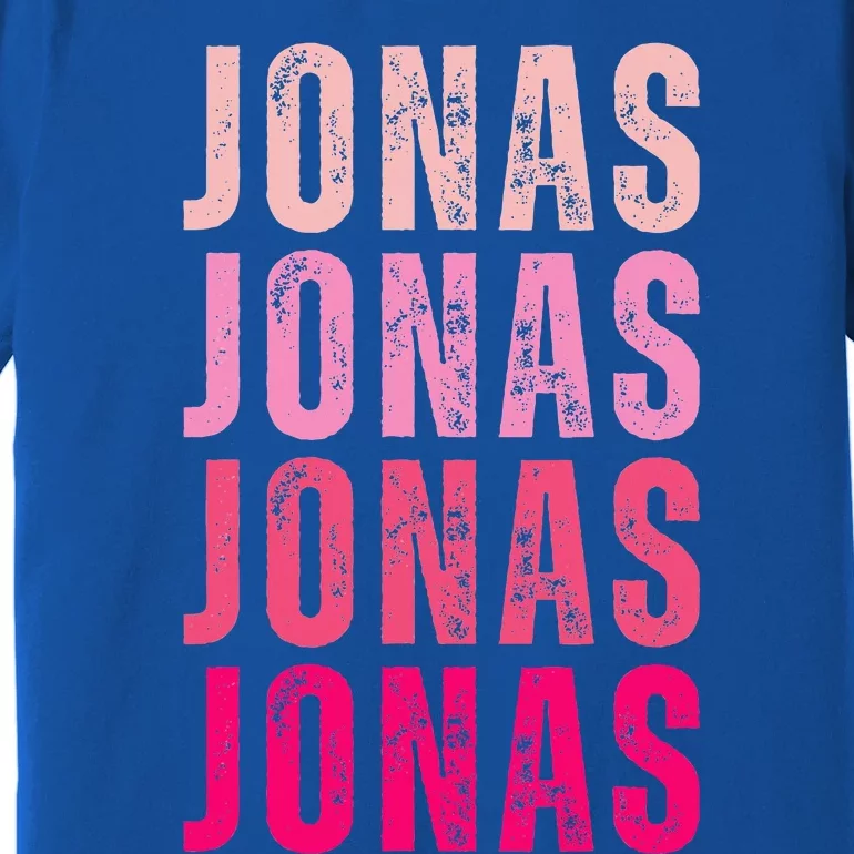 Personalized Name Jonas I Love Jonas Premium T-Shirt