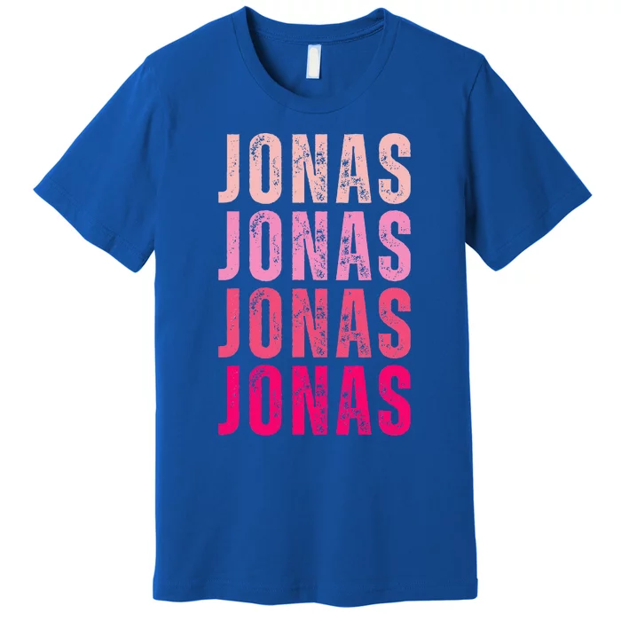 Personalized Name Jonas I Love Jonas Premium T-Shirt