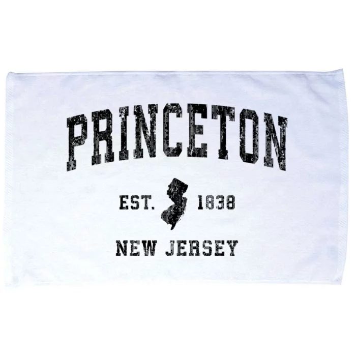 Princeton New Jersey Nj Vintage Sports Design Microfiber Hand Towel