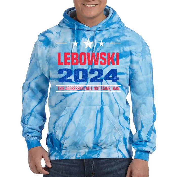 Political Name Lebowski Political Election Vote 2024 Tie Dye Hoodie