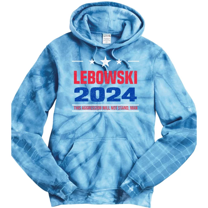 Political Name Lebowski Political Election Vote 2024 Tie Dye Hoodie