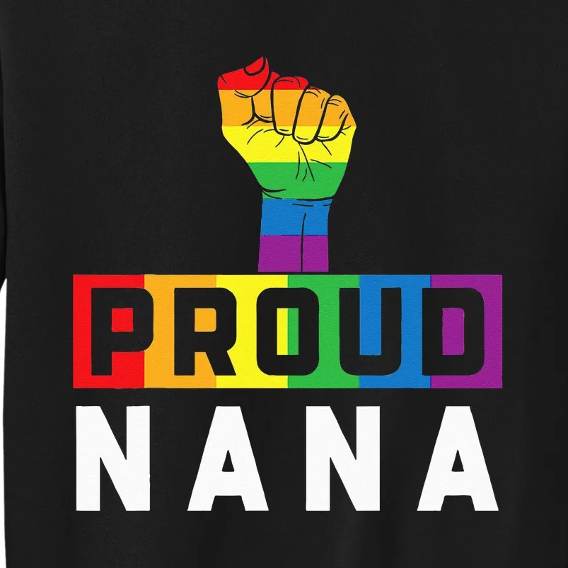 Proud Nana LGBT Pride Sweatshirt