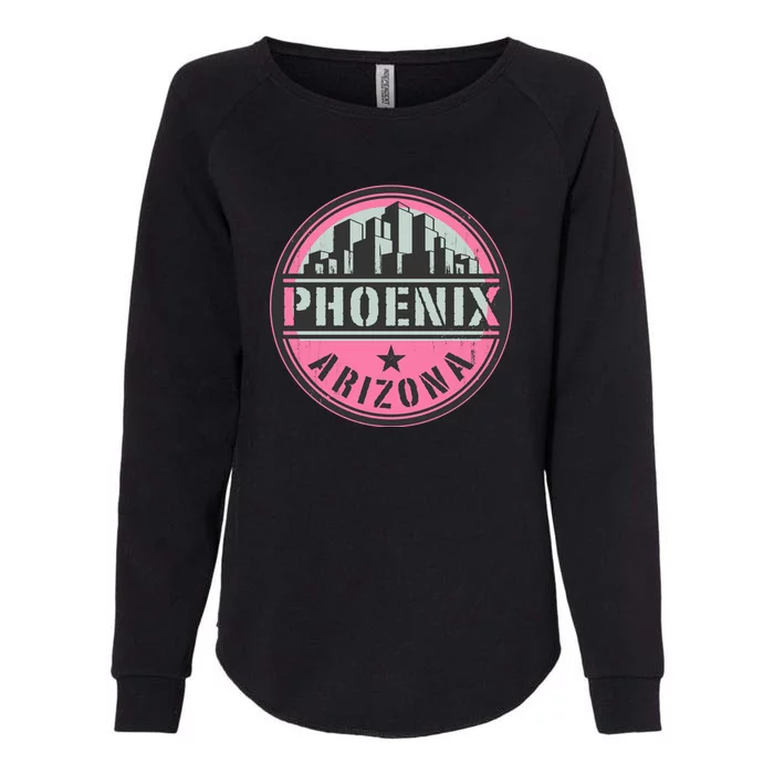 Phoenix Neon Logo Womens California Wash Sweatshirt