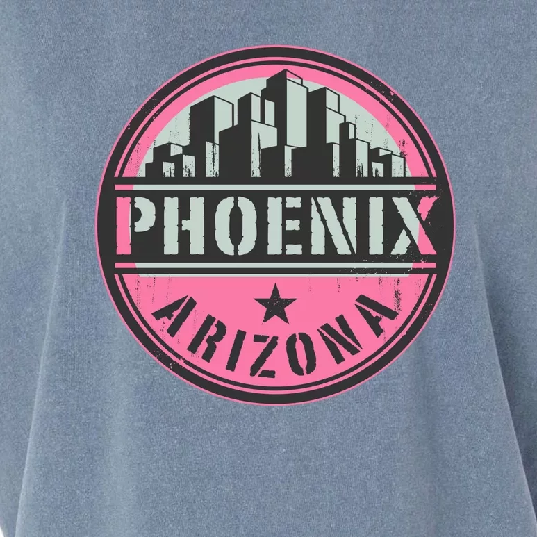 Phoenix Neon Logo Garment-Dyed Women's Muscle Tee