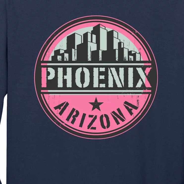 Phoenix Neon Logo Tall Long Sleeve T-Shirt