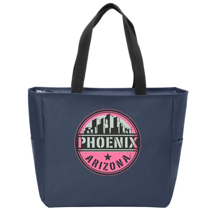 Phoenix Neon Logo Zip Tote Bag